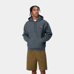 Shop American Script Sweatshirt Med Haette | Zeus Mænd Sveder