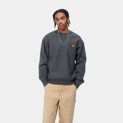 Outlet American Script Sweatshirt | Zeus Mænd Sveder