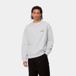 Shop American Script Sweatshirt | Ask Heather Mænd Sveder