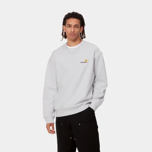 Shop American Script Sweatshirt | Ask Heather Mænd Sveder