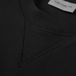 Discount American Script Sweatshirt | Sort Mænd Sveder