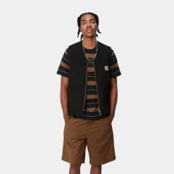 Best Sale Arbor Vest | Sort (Aeldet Laerred) Mænd Jakker & Veste