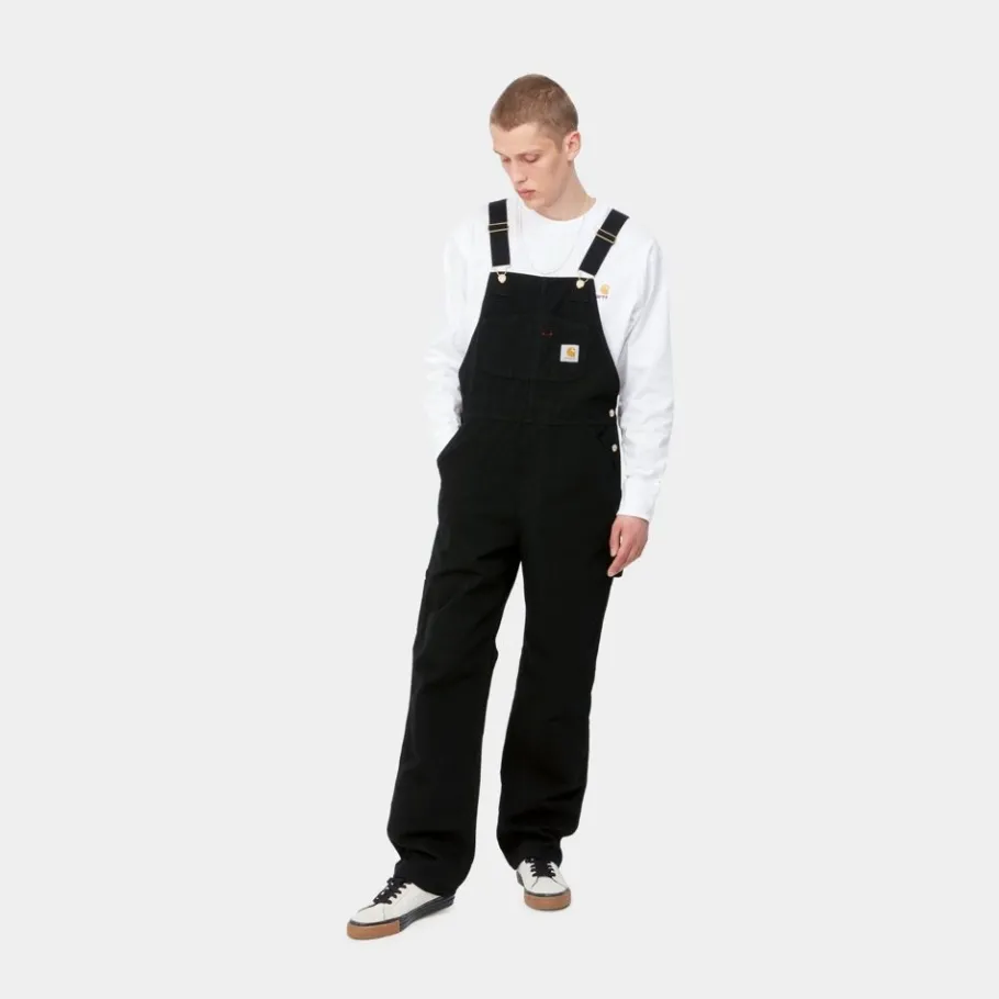 Hot Bib Samlet | Sort Mænd Overalls