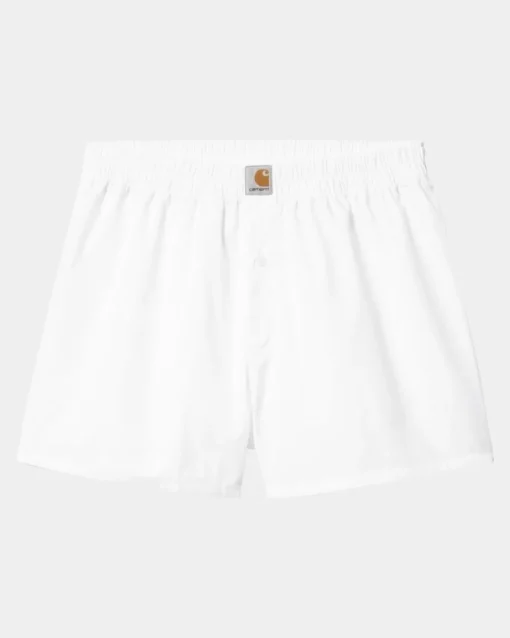 Store Bomuld Boxer | Hvid Mænd Undertøj