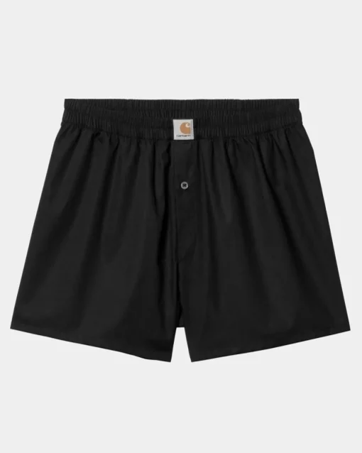 Clearance Bomuld Boxer | Sort Mænd Undertøj