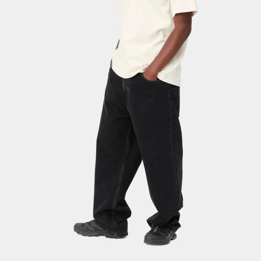 Hot Brandon Bukser | Sort (Stenvasket) Mænd Bukser