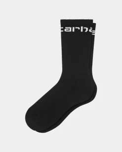 Outlet Carhartt Sokker | Sort Hvid Mænd Tilbehør