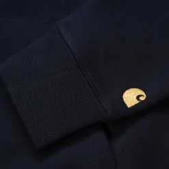 Outlet Chase Neck Zip Sweatshirt | Dark Navy Mænd Sveder