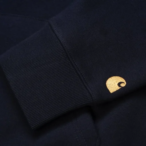 Outlet Chase Neck Zip Sweatshirt | Dark Navy Mænd Sveder