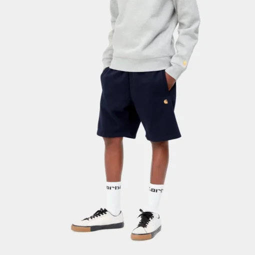 Online Chase Sweat Short | Dark Navy Mænd Sveder