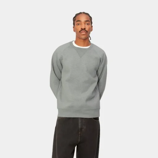 Flash Sale Chase Sweatshirt | Gra Lyng Mænd Sveder