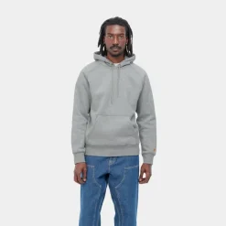 Fashion Chase Sweatshirt Med Haette | Gra Lyng Mænd Sveder