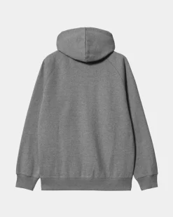 Discount Chase-Jakke Med Haette | Morkegra Heather Mænd Sveder