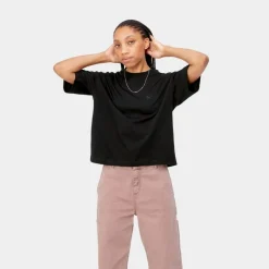 Outlet Chester T-Shirt | Sort Kvinder T-Shirts