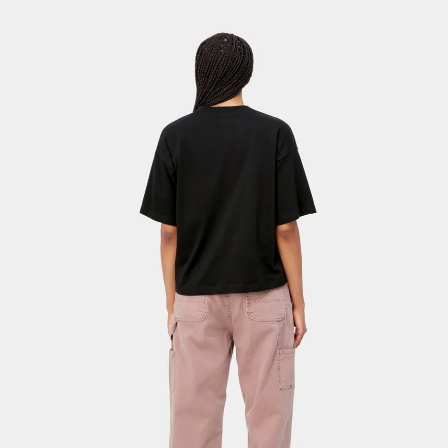 Outlet Chester T-Shirt | Sort Kvinder T-Shirts