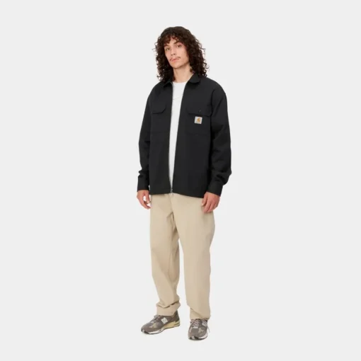 New Craft Zip Shirt | Sort Mænd Skjorter