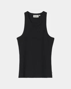 Best Sale Dame Porter A-Shirt | Sort Kvinder T-Shirts