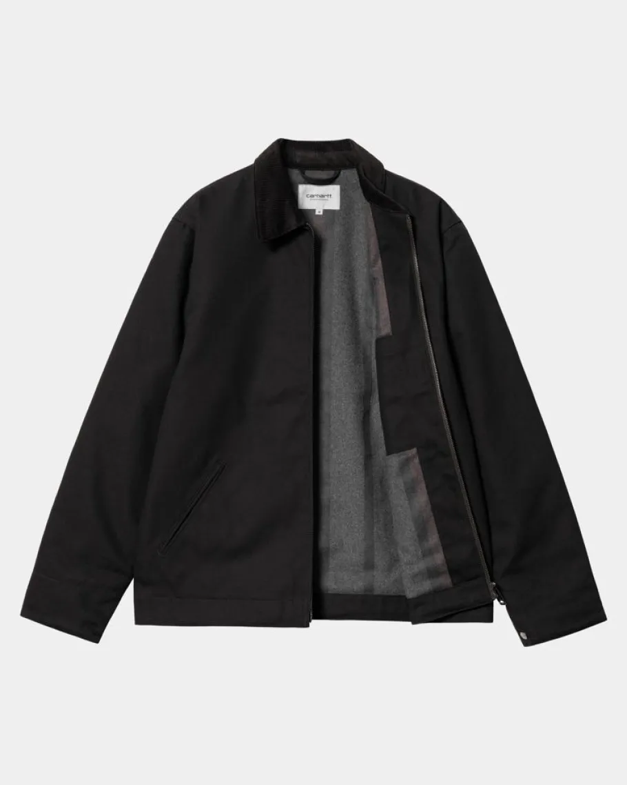 Hot Detroit Jacket (Vinter) | Sort (Stiv) Mænd Jakker & Veste