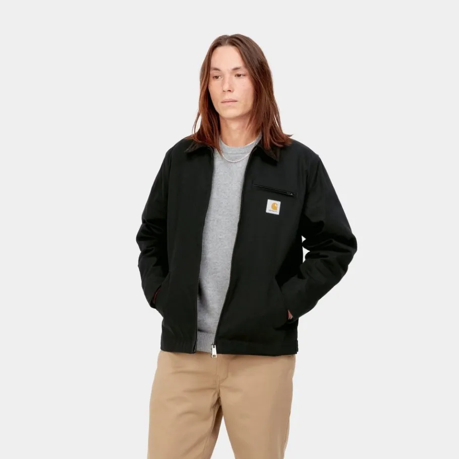 Hot Detroit Jacket (Vinter) | Sort (Stiv) Mænd Jakker & Veste