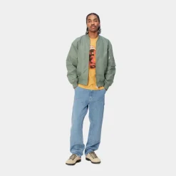 Fashion Dobbelt Knaebukser - Denim | Bla (Sten Bleget) Mænd Bukser