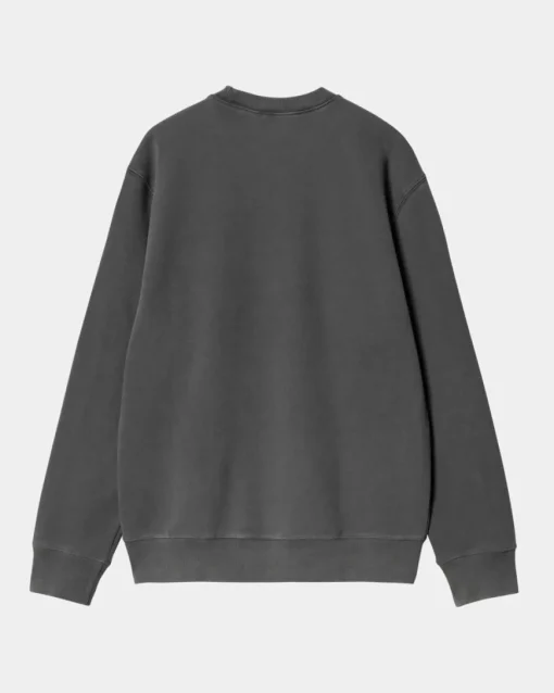Flash Sale Duster Script Sweatshirt | Sort Mænd Sveder