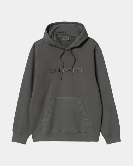 Shop Duster Sweatshirt Med Haette | Sort (Beklaedningsgenstand Farvet) Mænd Sveder