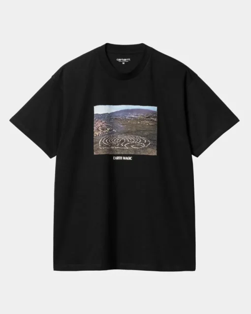 Cheap Earth Magic T-Shirt | Sort Mænd T-Shirts Og Poloer