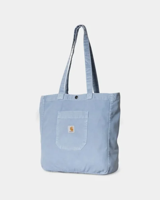 Outlet Garnison Tote | Frostet Bla (Stenfarvet) Tasker