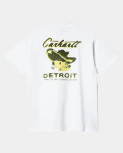 New Gront Graes T-Shirt | Hvid Mænd T-Shirts Og Poloer