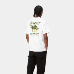 New Gront Graes T-Shirt | Hvid Mænd T-Shirts Og Poloer