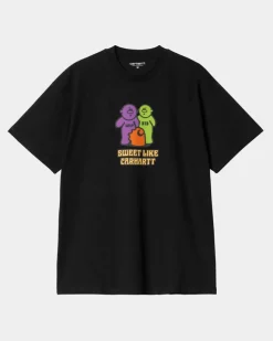 Shop Gummy T-Shirt | Sort Mænd T-Shirts Og Poloer
