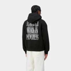 Hot Haette Always A Wip Sweatshirt | Sort Mænd Sveder