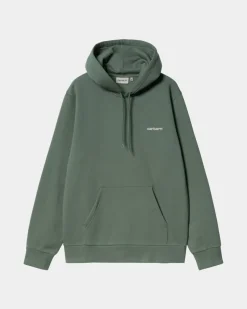 Best Haettetroje Med Script-Broderi | Parkere Mænd Sveder