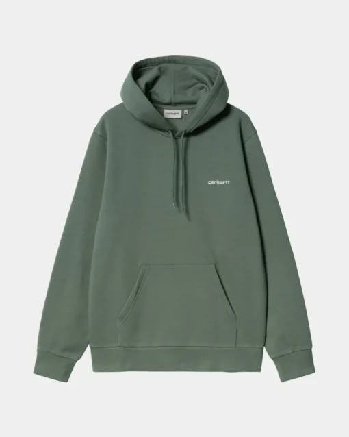 Best Haettetroje Med Script-Broderi | Parkere Mænd Sveder