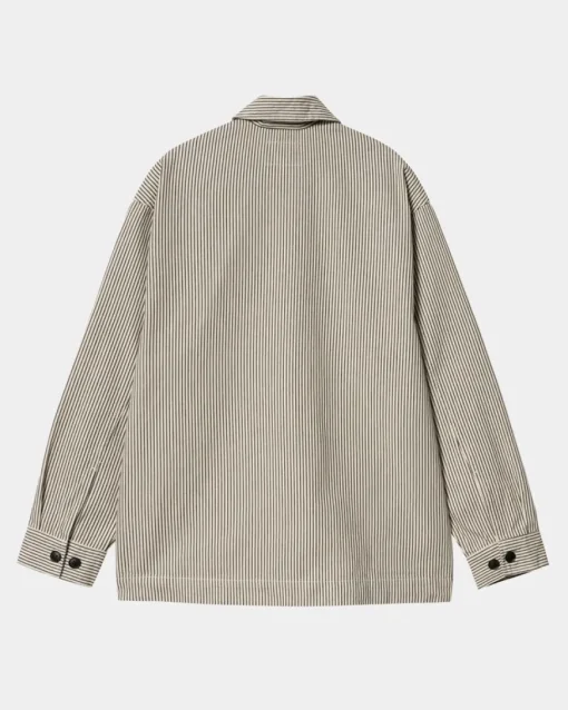 Best Sale Haywood Stripe Coat | Voks / Sort Kvinder Jakker