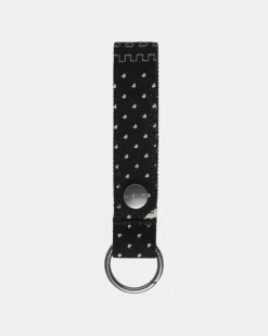 Fashion Hjerte Print Bandana Nogleholder | Sort Mænd Tilbehør