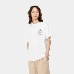 Store Ikoner T-Shirt | Hvid Sort Mænd T-Shirts Og Poloer