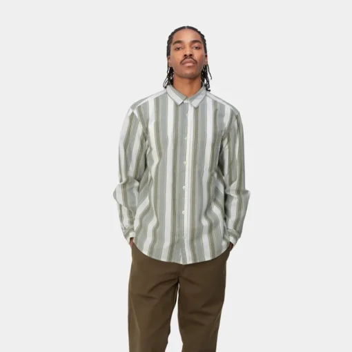 Best Kendricks Stripe Shirt | Dundee / Park Mænd Skjorter