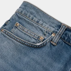 Cheap Klondike Pant - Stretch Denim | Bla (Slidt Bleget) Mænd Denim