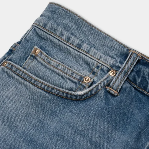 Cheap Klondike Pant - Stretch Denim | Bla (Slidt Bleget) Mænd Denim