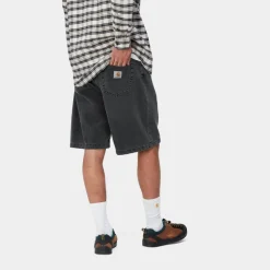 New Landon Short | Sort (Heavy Stone Vask) Mænd Denim