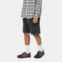 New Landon Short | Sort (Heavy Stone Vask) Mænd Denim