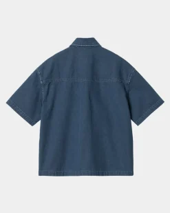 Cheap Lovilia Skjorte | Bla (Heavy Stone Vask) Kvinder Skjorter