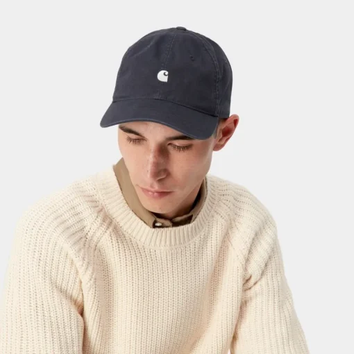 Fashion Madison Logo Kasket | Mork Navy / Voks Kasketter Og Bøttehatte