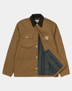 Cheap Michigan Chore Coat (Vinter) | Hamilton Brown / Tobak (Stiv) Mænd Jakker & Veste