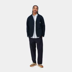 Hot Midland Blazer | Dark Navy Mænd Jakker & Veste