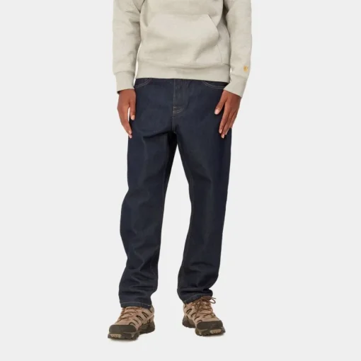 Clearance Newel Pant | Bla (En Vask) Mænd Denim