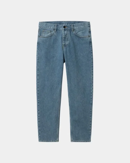 Fashion Newel Pant | Bla (Sten Bleget) Mænd Denim