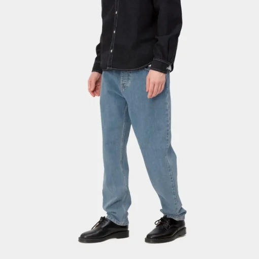 Fashion Newel Pant | Bla (Sten Bleget) Mænd Denim