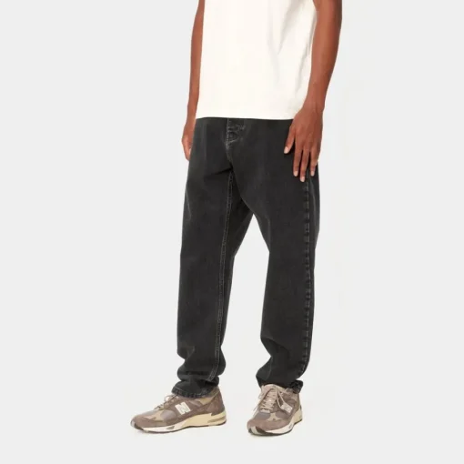 New Newel Pant | Sort (Stenvasket) Mænd Denim
